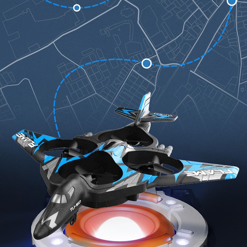 Kids RC Airplane Drone 2.4GHz Foam Remote Control Airplane Quadcopter