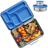 AOHEA Stainless Steel Bento Box Kids, Kids Metal Bento Lunch