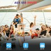 Waterproof Bluetooth Radio for Golf Cart: DOVOX Boat Marine Gauge