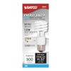 Satco S7217 13-Watt Medium Base T2 Mini Spiral, 2700K, 120V,