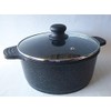 Ceramic Marble Coated Cast Aluminium 8 qt. Stockpot Non Stick
