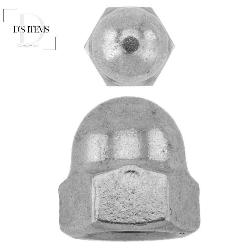Acorn Nuts M20 DIN 1587 High Shape, Stainless Steel A2