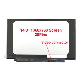 A Plus Screen New 15.6 Inch Narraw Bezel 1366x768 Screen Compatible with B140XTN07.2,B140XTN07.3,B140XTN07.4,B140XTN07.5