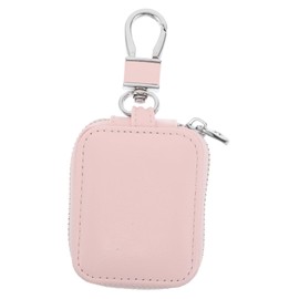 Kichvoe Portable Earbud Case Shockproof PU Storage Pouch for Earphones Multi Function Organizer with Clip Tailored for Easy Access to Charging and Controls for Travel and Everyday Use