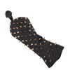 Rivet Wooden Club Protection Headcover Unique PU Waterproof Golf Putter