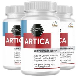 Pelican Vitamins ARTICA- Joint & Mobility Health Support- 3 Bottles- 180 Capsules