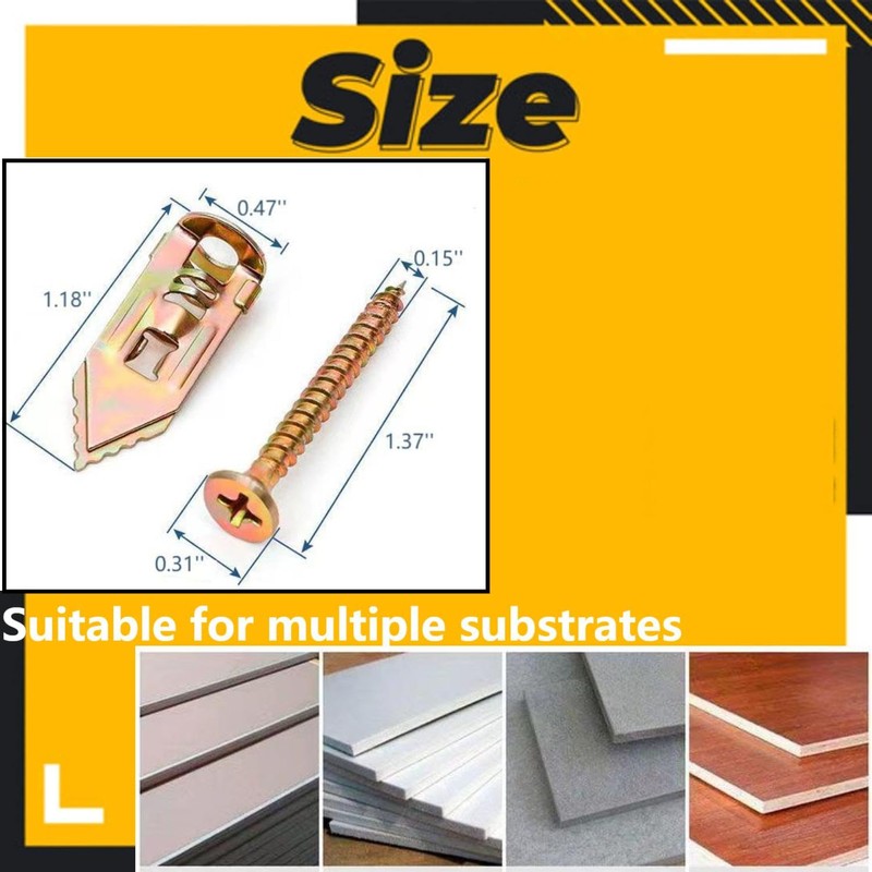 Expansion Screw Sleeve - Hammer Driver Anchor with Screw Nail-in