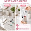 Hanging Travel Toiletry Organizer, Compact Cosmetic and Bathroom Storage Bag