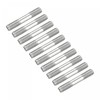 sourcing map Double Ended Stud Screws (M6 Thread 35mm Length)