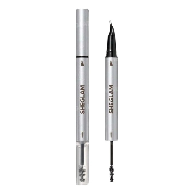 Lápiz Delineador De Cejas Laminado Sheglam 2 En 1 Color