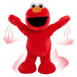 Barrio Sésamo Elmo Deslizador Cantante y Bailarín - Peluche de 14 pulgadas, Juguetes de Simulación, Juguete Interactivo, Juguetes para Niños de 2 años en adelante de Just Play