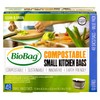 BioBag Small Compostable and Biodegradable Kitchen Bags for Food Scraps,