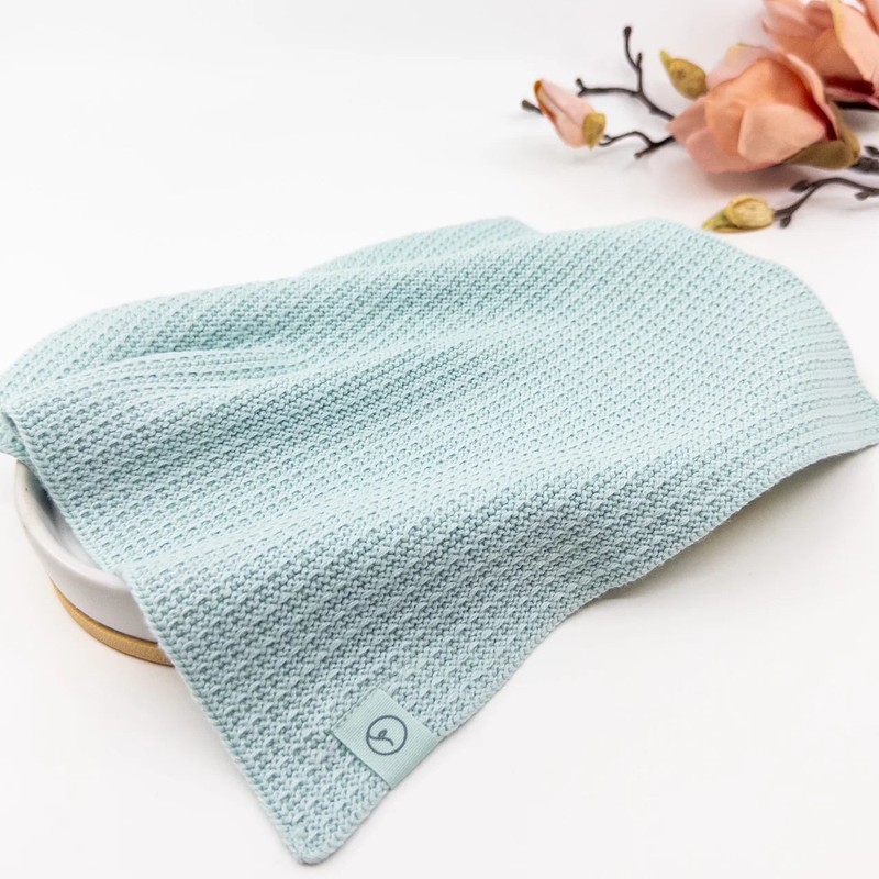 Ecovask Face Cloth 3pk Organic Cotton, Storm