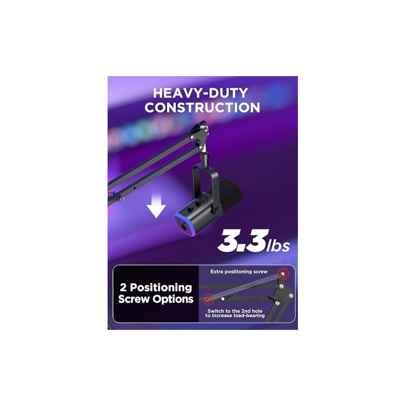 Innogear Mic Stand For Blue Snowball And Blue Snowball Ice