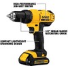 DEWALT 20V MAX Cordless Drill / Driver Kit, 1/2-Inch with