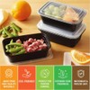 DERDOUT 2 Compartment Meal Prep Containers 28 oz Reusable BPA