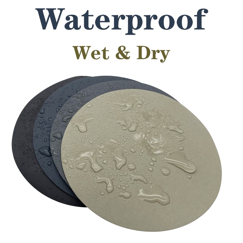 AutKerige 1200 Grit Wet Dry Sandpaper, 6 Inch 25 PCS