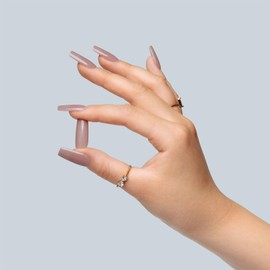 Apres Neutrals Gel-X Mia Box Of Press On Nails, 11 Sizes 00-9, Soft Gel Nail Tip Box (150pcs) (Natural Square Extra Short, 150pcs)