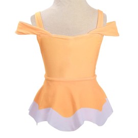 Lito Angels Traje de baño de princesa para niños y niñas, con falda, traje de baño de una pieza, traje de baño, Style D, 2 Años