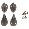 Audiophile Wall Hanging Hook Hanger with Screws Hanging Clothes Coat