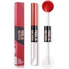 Labial Peel‑Off Mate Doble Cabezal con Brillo – Color Intenso