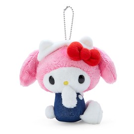 Sanrio 805734 Hello Everyone! My Melody My Melody, My Melody, Mascot Holder, 4.7 x 5.7 x 3.1 inches (12 x 14.5 x 8 cm), Acrylic