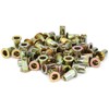 150pcs M4 Color Zinc Plating Rivet Nuts Quick Riveting Automobiles