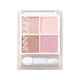 Cezanne Pale Tone Eye Shadow 03 Moon Amethyst 4.3g 4 Colors Eye Shadow with Light Gradation for Soft Shadows