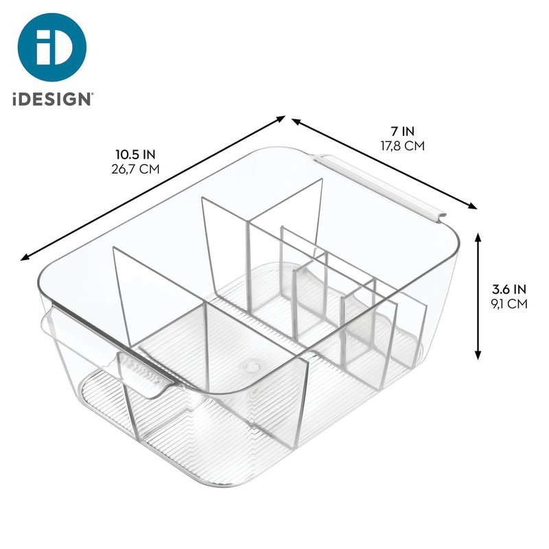 iDesign Makeup Organizer for Countertop or Vanity- Storage for Cosmetics