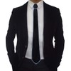 SATUMIKO Burning Man Light Up Fanny Ties Novelty Necktie For