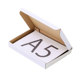 Earth Cardboard ID0271 Click Post Yu Packet, A5, Thickness 1.2 inches (3 cm), 10 Pieces, White, Non-Shaped Mail, Small