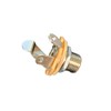 FretMax Upgraded 1/4" Mono 2-Conductor Jack w/Nut & Washer -