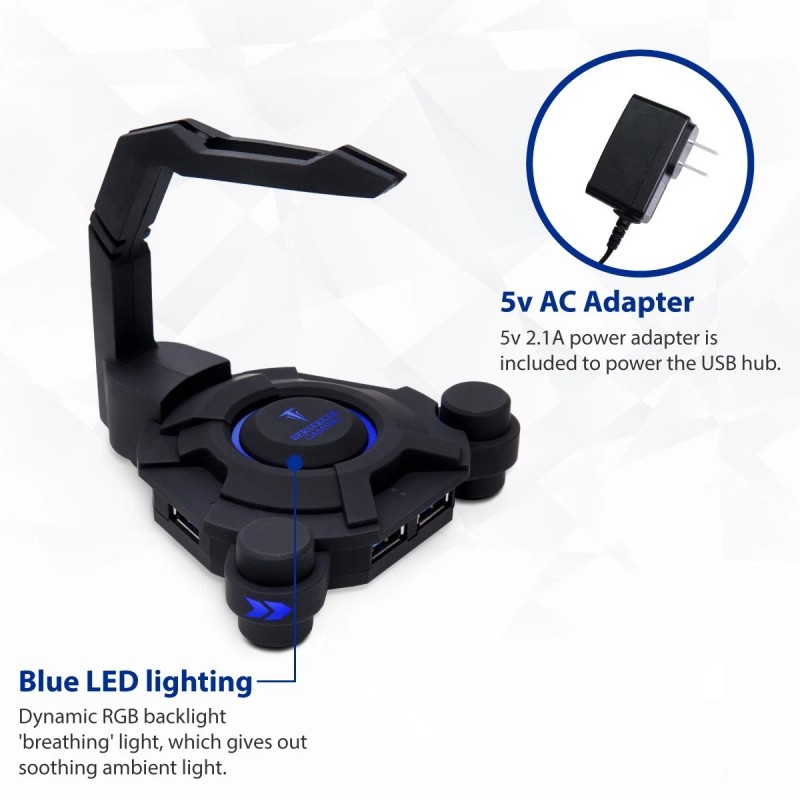 Berserker Gaming NARFI Gaming Mouse Bungee and USB 3.0 Hub
