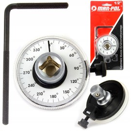 Marpol Angle Torque Wrench Calibrator Protractor 1/2 Inch for Tightening