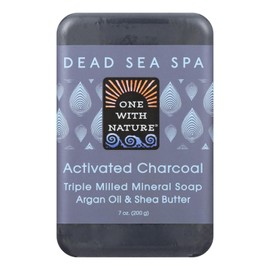 One Nature Bar Soap,Activat Charcoa 7 Oz (Pack of 6)