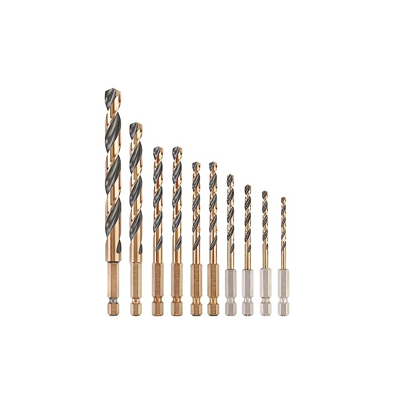 DEWALT DT20620-QZ Impact Black & Gold Hex Metal Drill bit