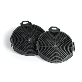 EVAYP 2 x activated carbon filters suitable for Exquisit C02 1010036 cooker hoods