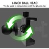 Phone Holder with 25mm Ball Head Adapter, Compatible with RAM