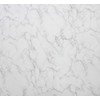 VViViD Matte Carrara White Marble Natural Texture Architectural Vinyl Sheet