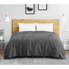 Utopia Bedding Smoke Gray 100% Cotton Blanket [Queen Size -