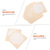 Operitacx 20pcs Fan Rice Paper Calligraphy Practice Book Calligraphy Practicing