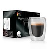 BigDean Set of 6 Double-Walled Espresso Cups 80 ml Gastro