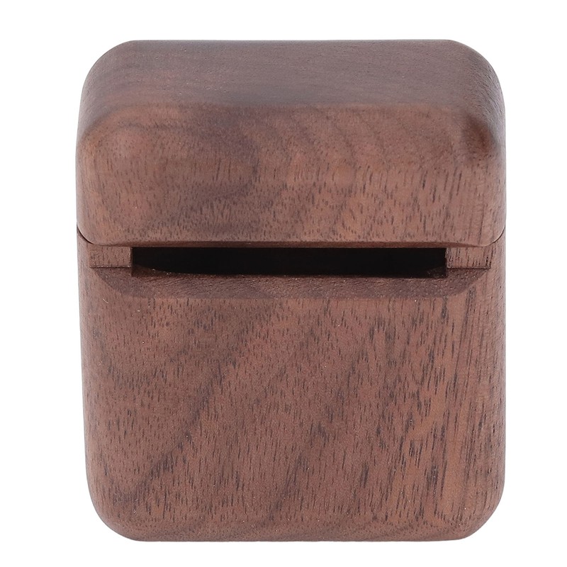 Wooden Earbuds Case Cover for IOS 2nd 1st Generation Charging