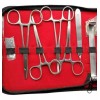 Hergom Premium Estuche De Disección Veterinario Acero Inox Alemán 20
