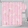 AIBIIN Boho Leopard Shower Curtain Animal Cheetah Trendy Bathroom Decorative