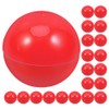 Ciieeo 25pcs Mini Ball Plastic Raffle Drawing Balls Table Tennis