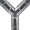ECOPRO VENT 8" Inch 3 Way Metal Duct Splitter. 60