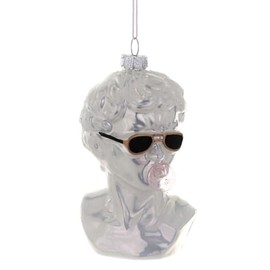 Cody Foster & Co David Blowing Bubble Blown Glass Hanging Ornament GO-9881