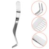 Baluue False Eyelash Auxiliary Tweezers False Eyelash Remover Tool Stainless