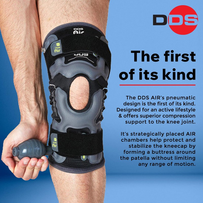 DDS, Inc. Air Pneumatic Compression Knee Brace for Pain -